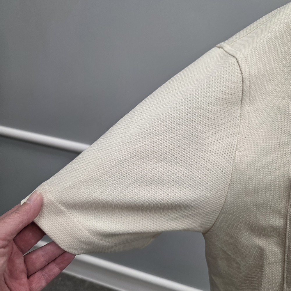 Zara Cream Casual Button Down Shirt - Picture 4 of 9